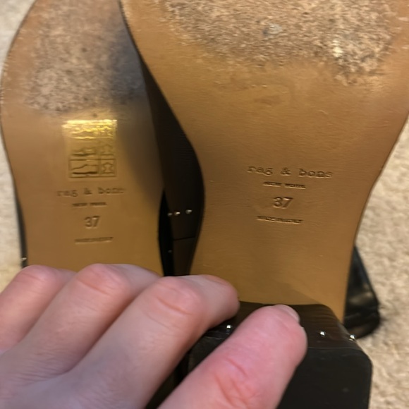 Rag and bone studded boots size 37 - Picture 4 of 5